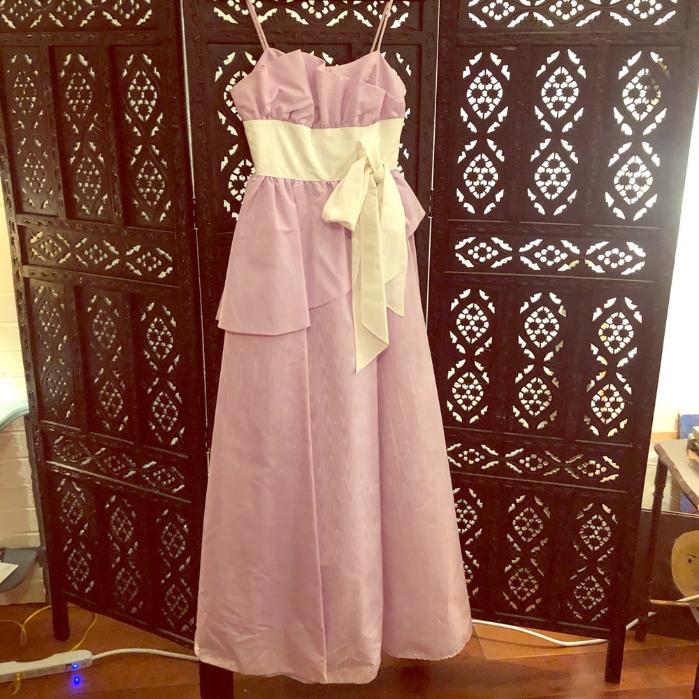 Vintage Purple Prom Dress